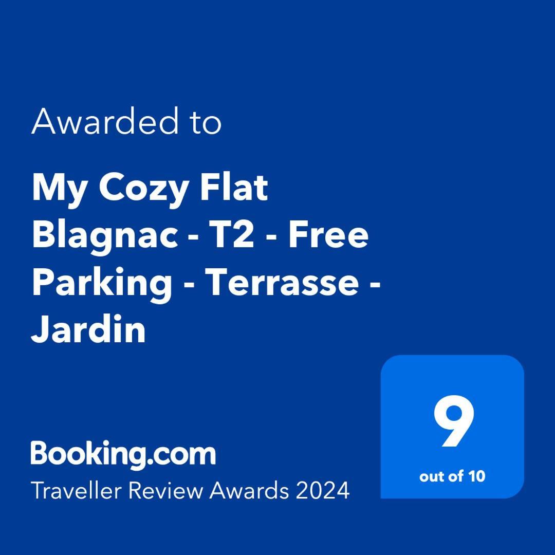 My Cozy Flat Blagnac - T2 - Free Parking - Terrasse - Jardin Apartment Екстериор снимка